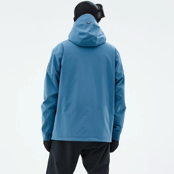 DOPE Blizzard Snowboard Jacket Men Blue Steel NWT SIZE S - Picture 4 of 10